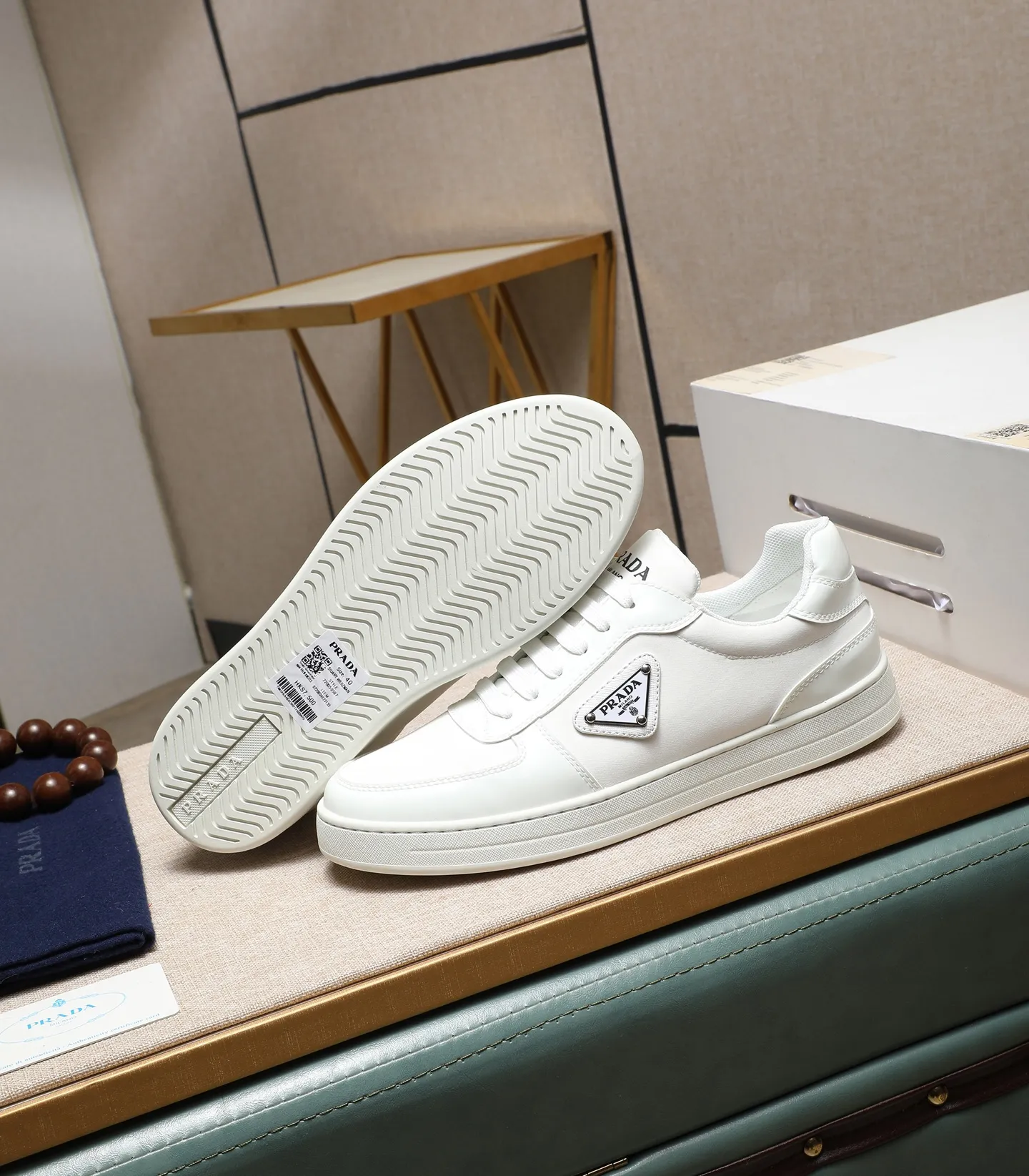 Men's men's shoes💰440🌹🌹[PRADA—Prada] latest model🙈original replica! 👟👟👟Available here. The workmanship is top-notch. The upper is made of Italian 🇮🇹Imported calfskin. ❗️Breathable genuine leather lining @Suitable for travel. The original version has an enlarged engraved sole, making it suitable for all kinds of travels, showing low-key luxury. Let quality speak for itself. Color: Size: 38-44
